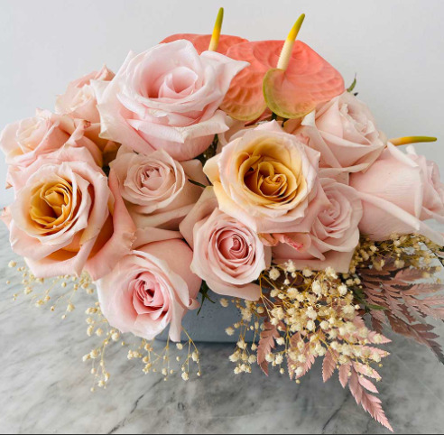 ROSA BAROQUE, ARREGLO FLORAL