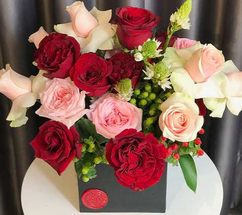 SIMPLEMENTE TE AMO, ARREGLO FLORAL