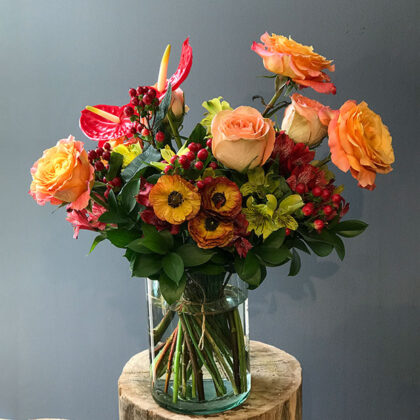 PRIMAVERA VIBRANTE, ARREGLO FLORAL